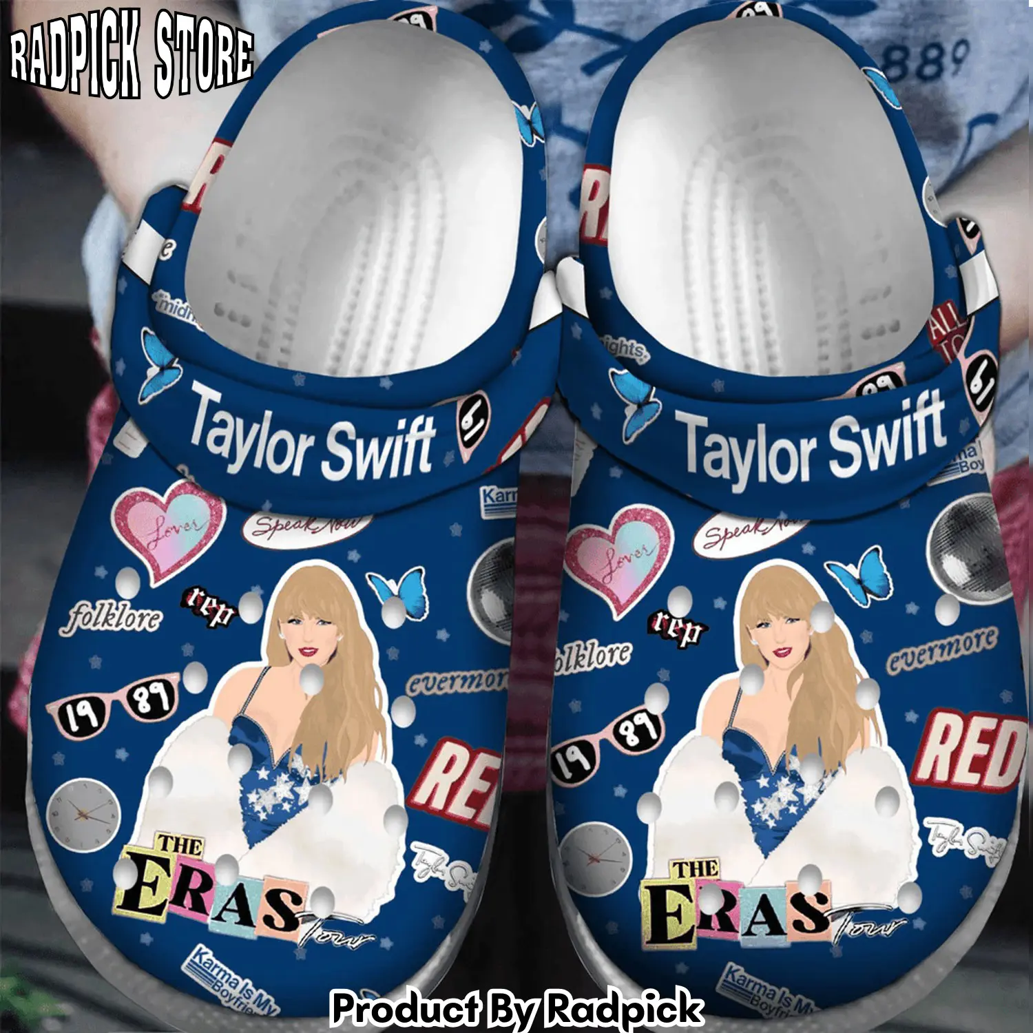 Radpick taylor swift music clogs shoes comfortable for men women 7ls rp652918